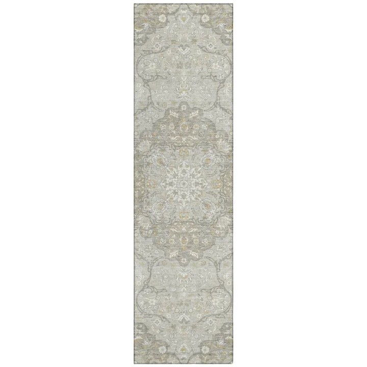 Braeor Brown Washable Indoor - Outdoor Rug - LOOMLAN - LOOMLAN Rugs - Outdoor Rugs