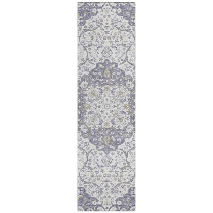 Braeor Purple Washable Indoor - Outdoor Rug - LOOMLAN - LOOMLAN Rugs - Outdoor Rugs