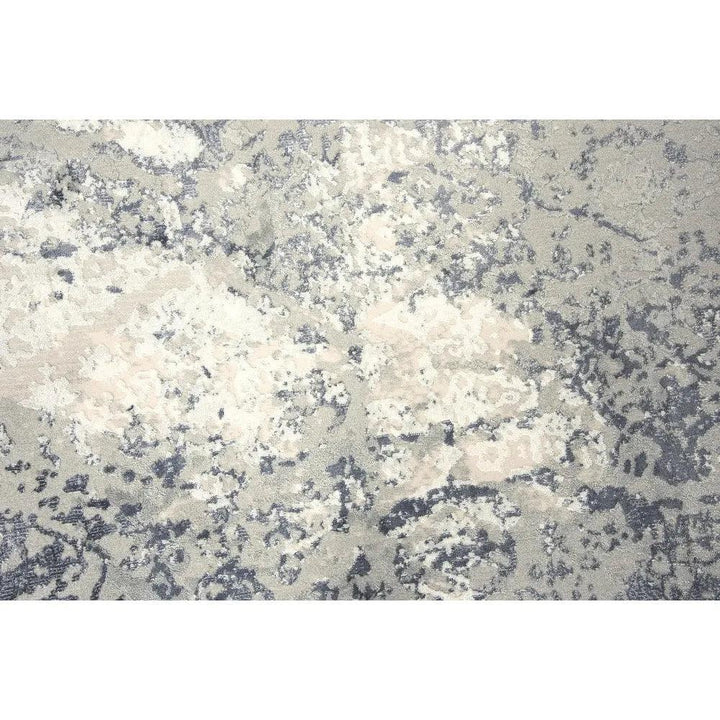 Brai Abstract Gray Kitchen Hallway Runner Rug - LOOMLAN - LOOMLAN - Area Rugs