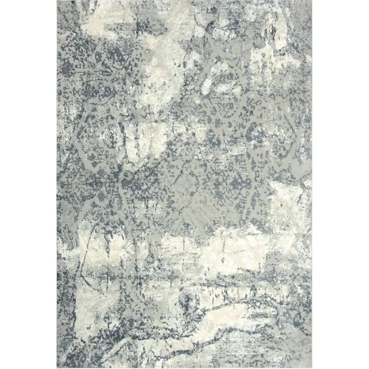 Brai Abstract Gray Kitchen Hallway Runner Rug - LOOMLAN - LOOMLAN - Area Rugs