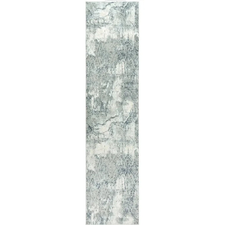 Brai Abstract Gray Kitchen Hallway Runner Rug - LOOMLAN - LOOMLAN - Area Rugs