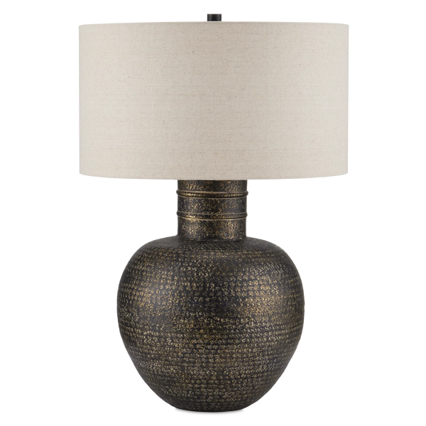 Braille Table Lamp-Table Lamps-Currey & Co-LOOMLAN