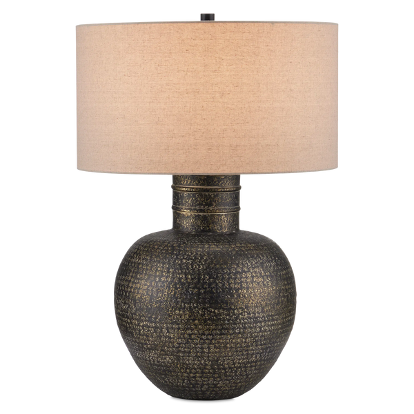 Braille Table Lamp-Table Lamps-Currey & Co-LOOMLAN