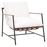 Brando Club Chair White LiveSmart Performance Down & Feather Club Chairs LOOMLAN By Essentials For Living
