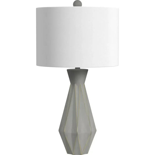 Branka Cement Grey Table Lamp - LOOMLAN - Bassett Mirror - Table Lamps