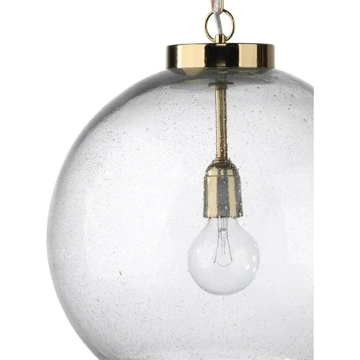 Brass & Glass Luca Pendant - LOOMLAN - Jamie Young - Pendants