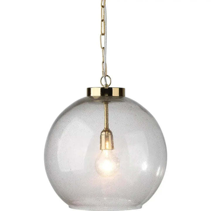 Brass & Glass Luca Pendant - LOOMLAN - Jamie Young - Pendants
