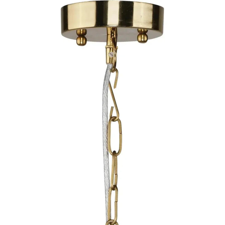 Brass & Glass Luca Pendant - LOOMLAN - Jamie Young - Pendants