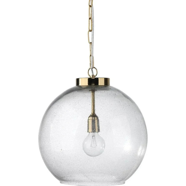 Brass & Glass Luca Pendant - LOOMLAN - Jamie Young - Pendants