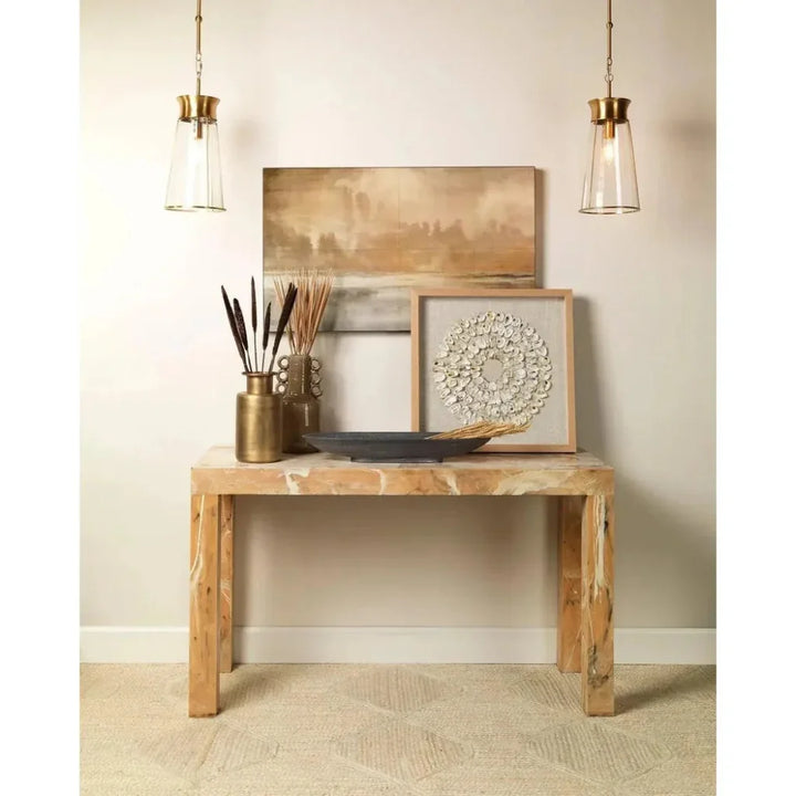 Brass & Glass Nara Pendant - LOOMLAN - Jamie Young - Pendants