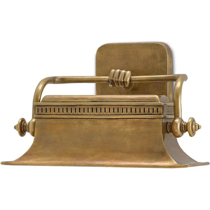 Brass Malvasia Brass Wall Sconce Bunny Williams - LOOMLAN - Currey & Co - Wall Sconces