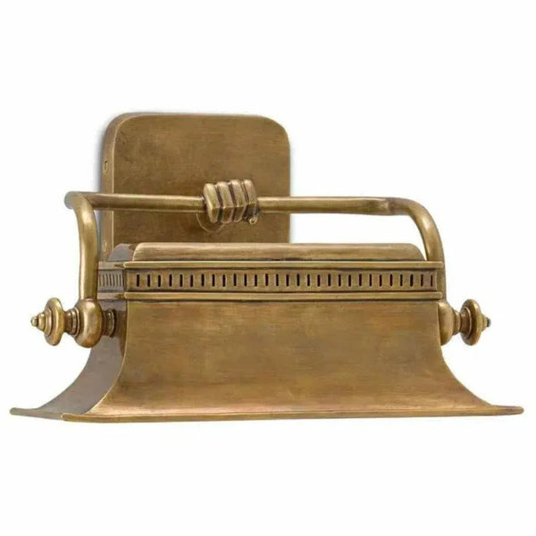 Brass Malvasia Brass Wall Sconce Bunny Williams - LOOMLAN - Currey & Co - Wall Sconces