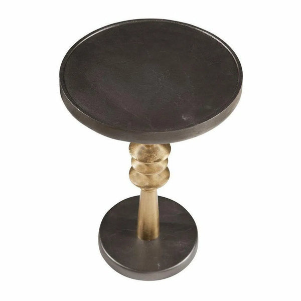 Brass Scatter Accent Table Side Tables LOOMLAN By Bassett Mirror