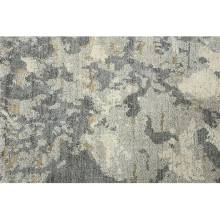 Brau Abstract Gray Large Area Rugs For Living Room - LOOMLAN - LOOMLAN - Area Rugs