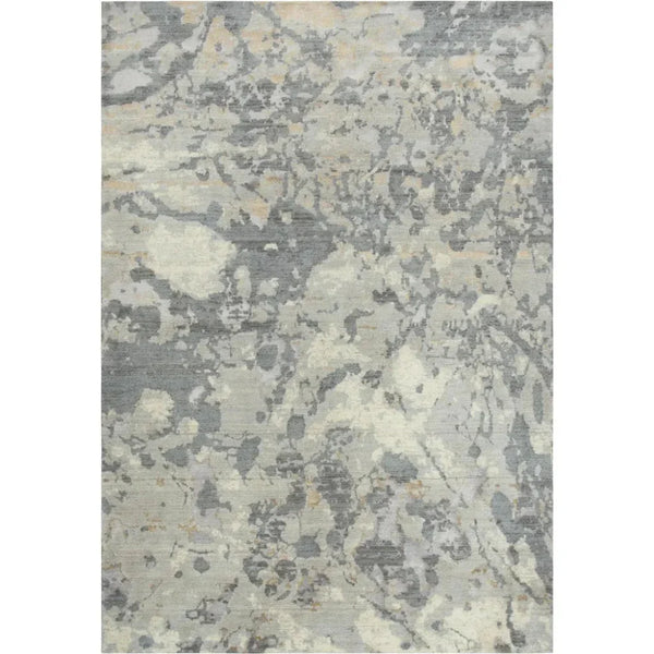 Brau Abstract Gray Large Area Rugs For Living Room - LOOMLAN - LOOMLAN - Area Rugs