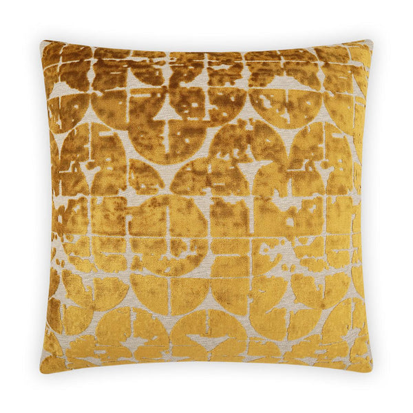 Bravura Pillow - Gold-Throw Pillows-D.V. KAP-LOOMLAN