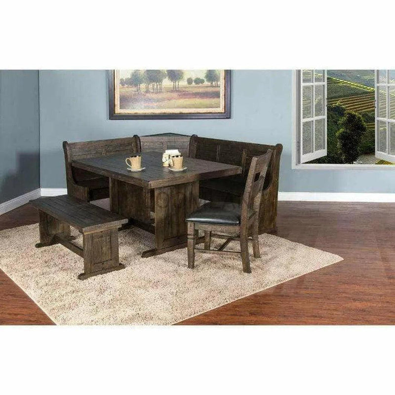 Breakfast Nook Dining Set with Storage