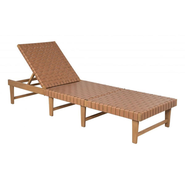 Breath Rattan Weave Outdoor Chaise Lounge