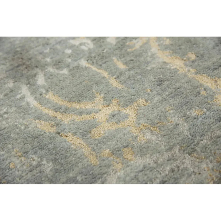 Brem Scroll Gray Large Area Rugs For Living Room - LOOMLAN - LOOMLAN - Area Rugs