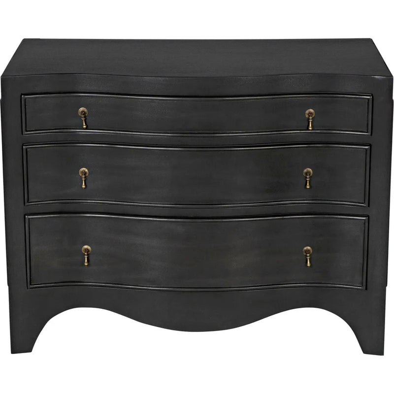 Brentford Wood Black Dresser