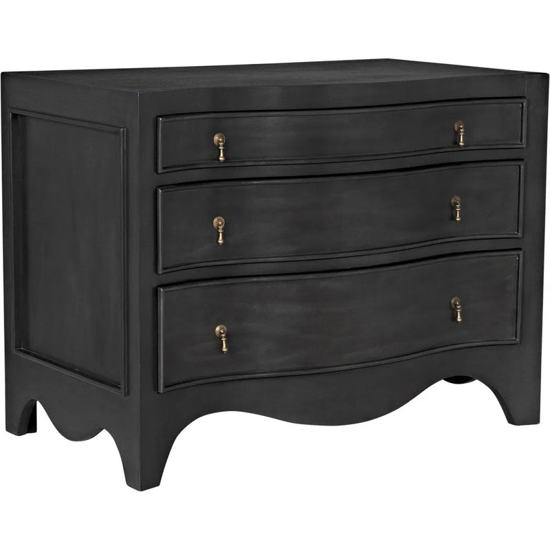 Brentford Wood Black Dresser