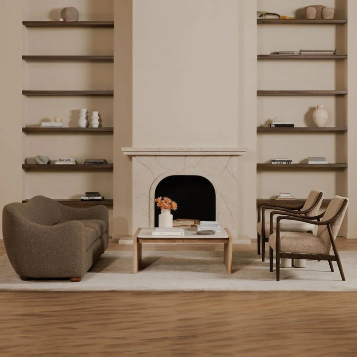 Bria Modern Cozy Comfort Sofa - LOOMLAN - Moe's Home - Sofas & Loveseats