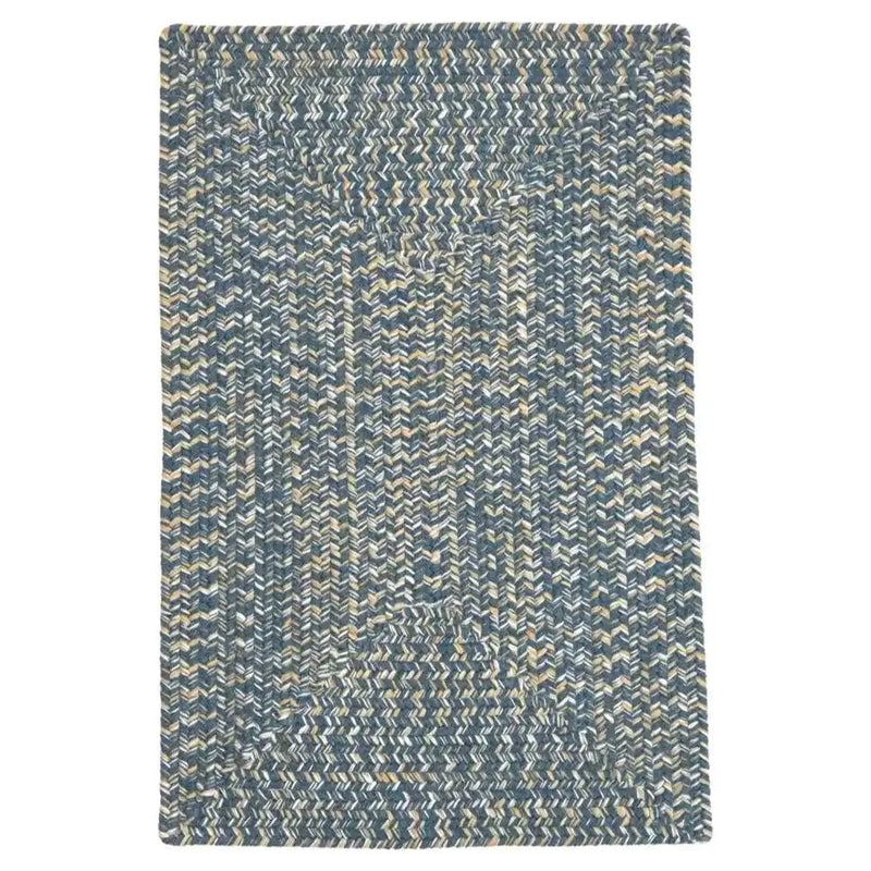 Bridgeport Tweed Soft Rugs-Area Rugs-Colonial Mills-Oasis Blue-2' x 4'-LOOMLAN