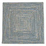 Bridgeport Tweed Square Rugs-Area Rugs-Colonial Mills-Oasis Blue-3' x 3'-LOOMLAN