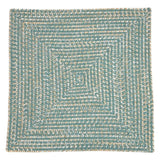 Bridgeport Tweed Square Rugs-Area Rugs-Colonial Mills-Soft Teal-3' x 3'-LOOMLAN