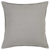 Brie Cotton Throw Pillows For Couch-Throw Pillows-LOOMLAN-Gray-LOOMLAN