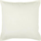 Brie Cotton Throw Pillows For Couch-Throw Pillows-LOOMLAN-Off White-LOOMLAN