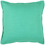 Brie Cotton Throw Pillows For Couch-Throw Pillows-LOOMLAN-Turquoise/Green-LOOMLAN