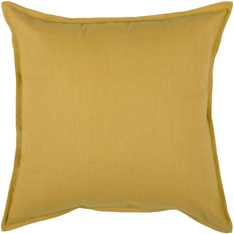 Brie Cotton Throw Pillows For Couch-Throw Pillows-LOOMLAN-Yellow-LOOMLAN