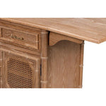 Brighton Cabinet Wood Traditional Brown 35" Wide