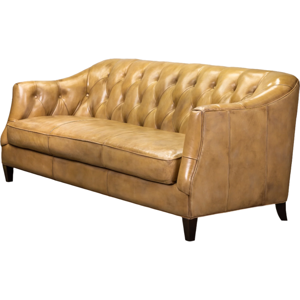 Brighton Elegant Design Leather Sofa