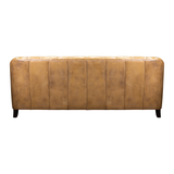 Brighton Elegant Design Leather Sofa-Sofas & Loveseats-Olivia + Quinn-LOOMLAN