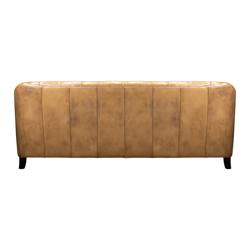 Brighton Elegant Design Leather Sofa-Sofas & Loveseats-Olivia + Quinn-LOOMLAN