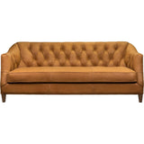 Brighton Elegant Design Leather Sofa-Sofas & Loveseats-Olivia + Quinn-LOOMLAN