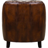 Brighton Leather Classic Elegance Chair-Club Chairs-Olivia + Quinn-LOOMLAN