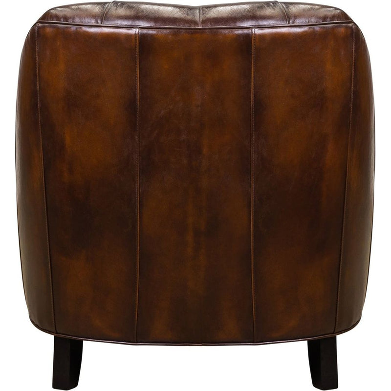 Brighton Leather Classic Elegance Chair-Club Chairs-Olivia + Quinn-LOOMLAN