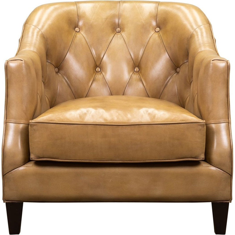 Brighton Leather Classic Elegance Chair-Club Chairs-Olivia + Quinn-LOOMLAN