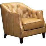 Brighton Leather Classic Elegance Chair-Club Chairs-Olivia + Quinn-LOOMLAN