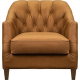 Brighton Leather Classic Elegance Chair-Club Chairs-Olivia + Quinn-LOOMLAN