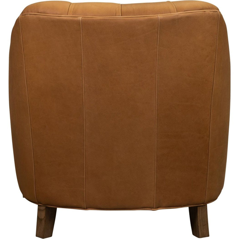 Brighton Leather Classic Elegance Chair-Club Chairs-Olivia + Quinn-LOOMLAN