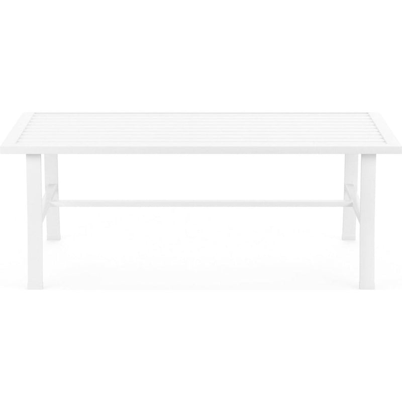 Bristol Aluminum Outdoor Coffee Table-Outdoor Coffee Tables-Sunset West-LOOMLAN