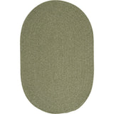 Bristol Simple Designed Oval Rugs-Area Rugs-Colonial Mills-Palm-3' x 5'-LOOMLAN