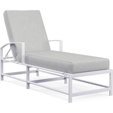 Bristol Sunbrella Outdoor Chaise-Outdoor Chaises-Sunset West-Canvas Granite-LOOMLAN