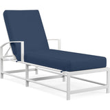 Bristol Sunbrella Outdoor Chaise-Outdoor Chaises-Sunset West-Spectrum Indigo-LOOMLAN