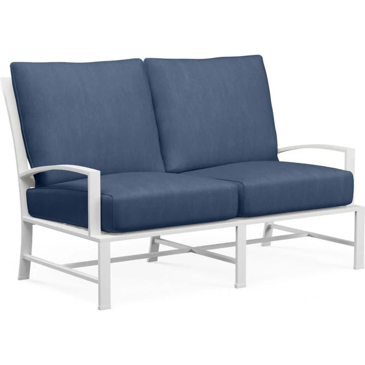 Bristol Sunbrella Outdoor Loveseat - LOOMLAN - Sunset West - Outdoor Sofas & Loveseats