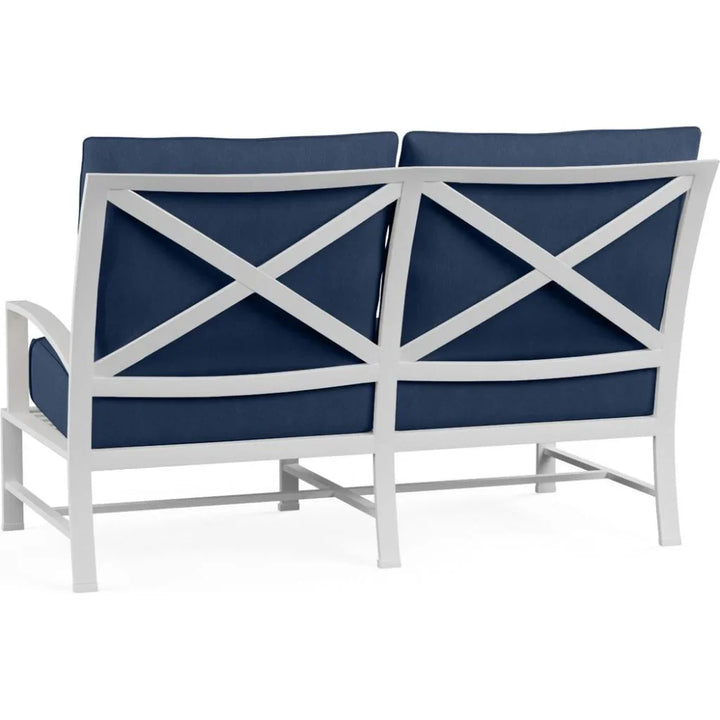 Bristol Sunbrella Outdoor Loveseat - LOOMLAN - Sunset West - Outdoor Sofas & Loveseats